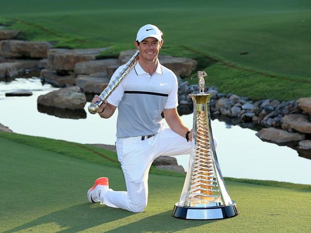 Rory McIlroy after his victory in Dubai